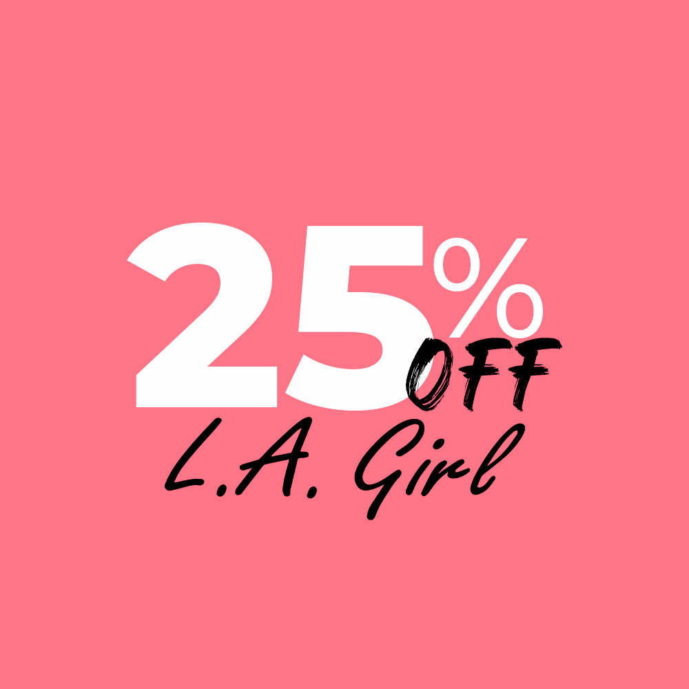 25% OFF L.A. GIRL